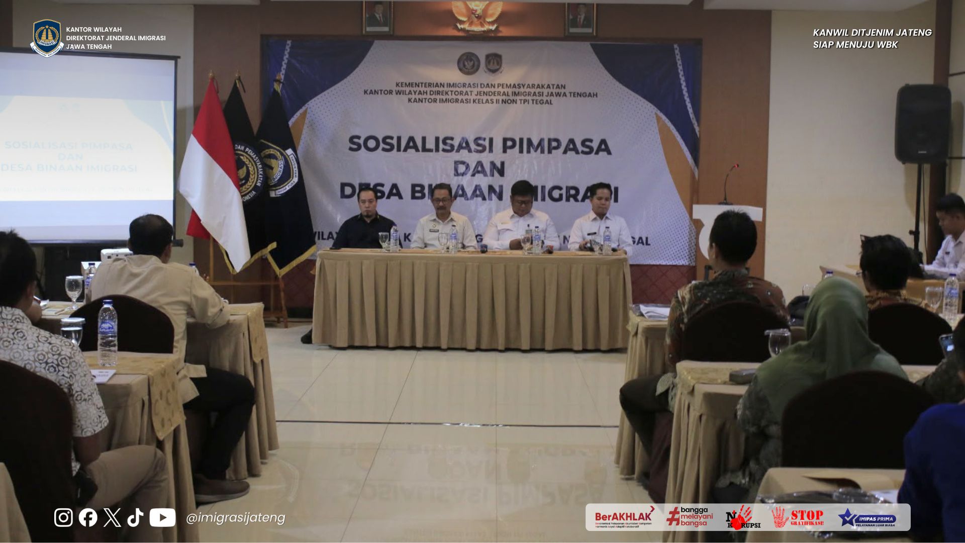 Imigrasi Jateng Ajak Desa Berperan Aktif Cegah Risiko Perdagangan Orang melalui PIMPASA dan DBI